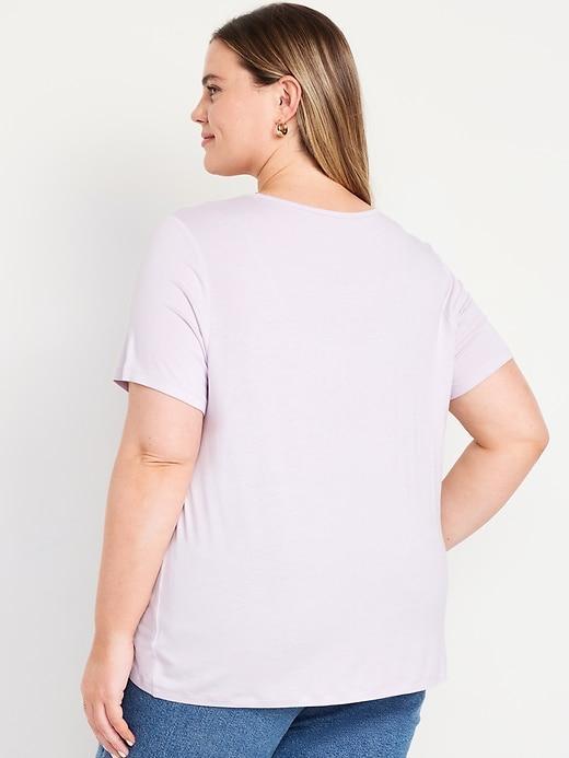 Luxe V-Neck T-Shirt Product Image