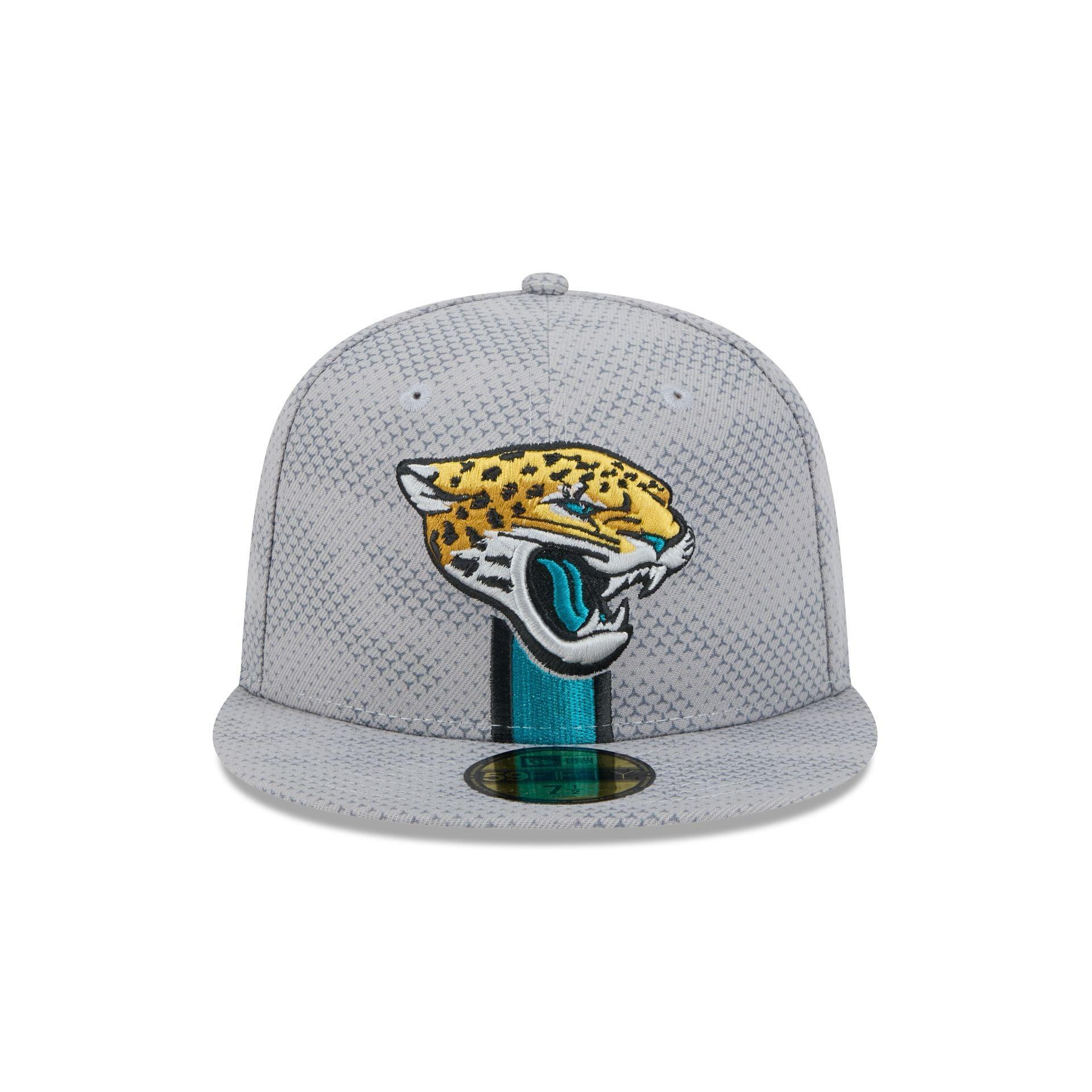 Jacksonville Jaguars 2024 Sideline Gray 59FIFTY Fitted Hat Male Product Image