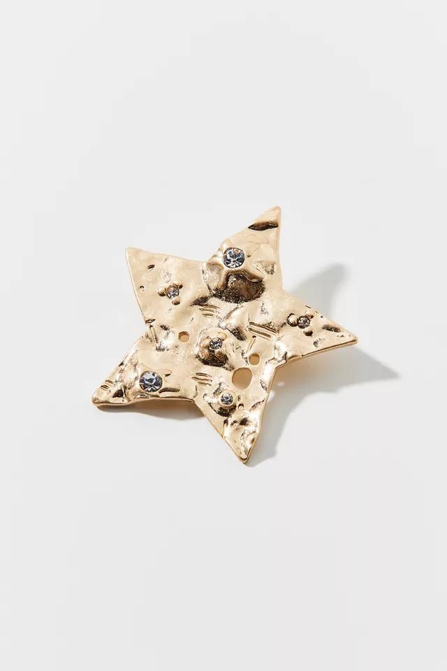 Metal Star Brooch Product Image