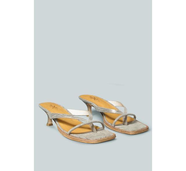 Rag & Co Winslet Womens Heeled Thong Sandal Product Image