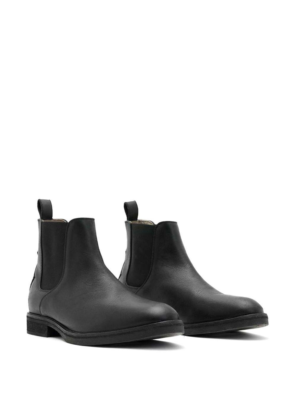 ALLSAINTS Leather Creed Chelsea Boots In Black Product Image