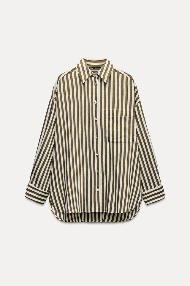 OVERSIZED STRIPED SHIRT Product Image