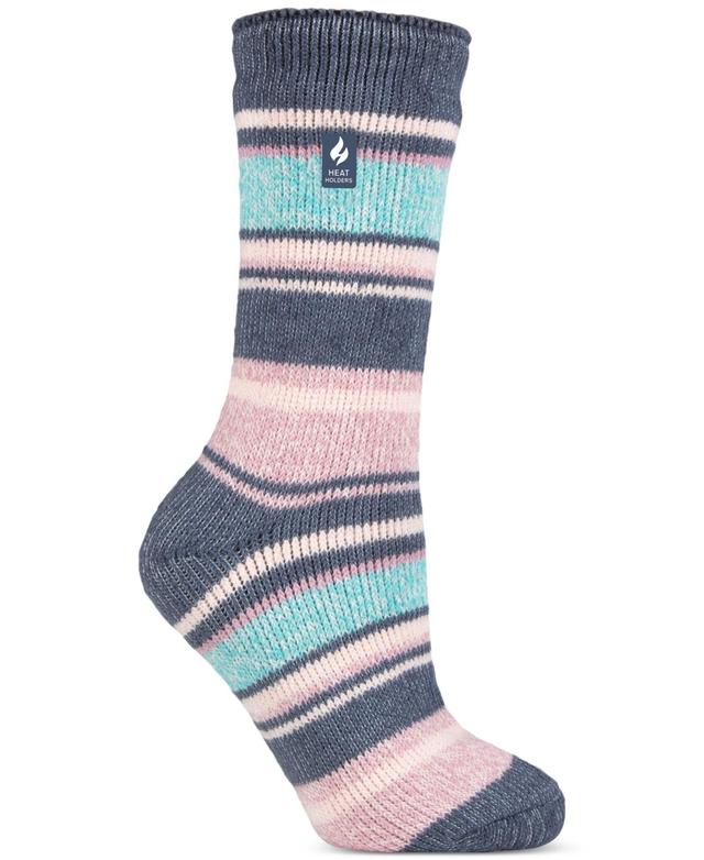 Heat Holders Womens Yasmine Multi Stripe Crew Socks Product Image