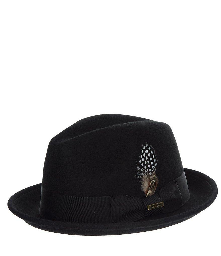 Dorfman Milano Biltmore Wool Structured Dress Fedora Hat Product Image