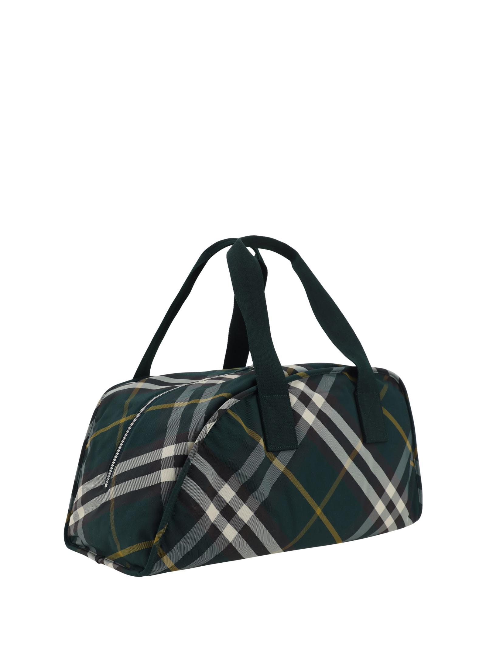 Shield Duffle Bag In Green Product Image