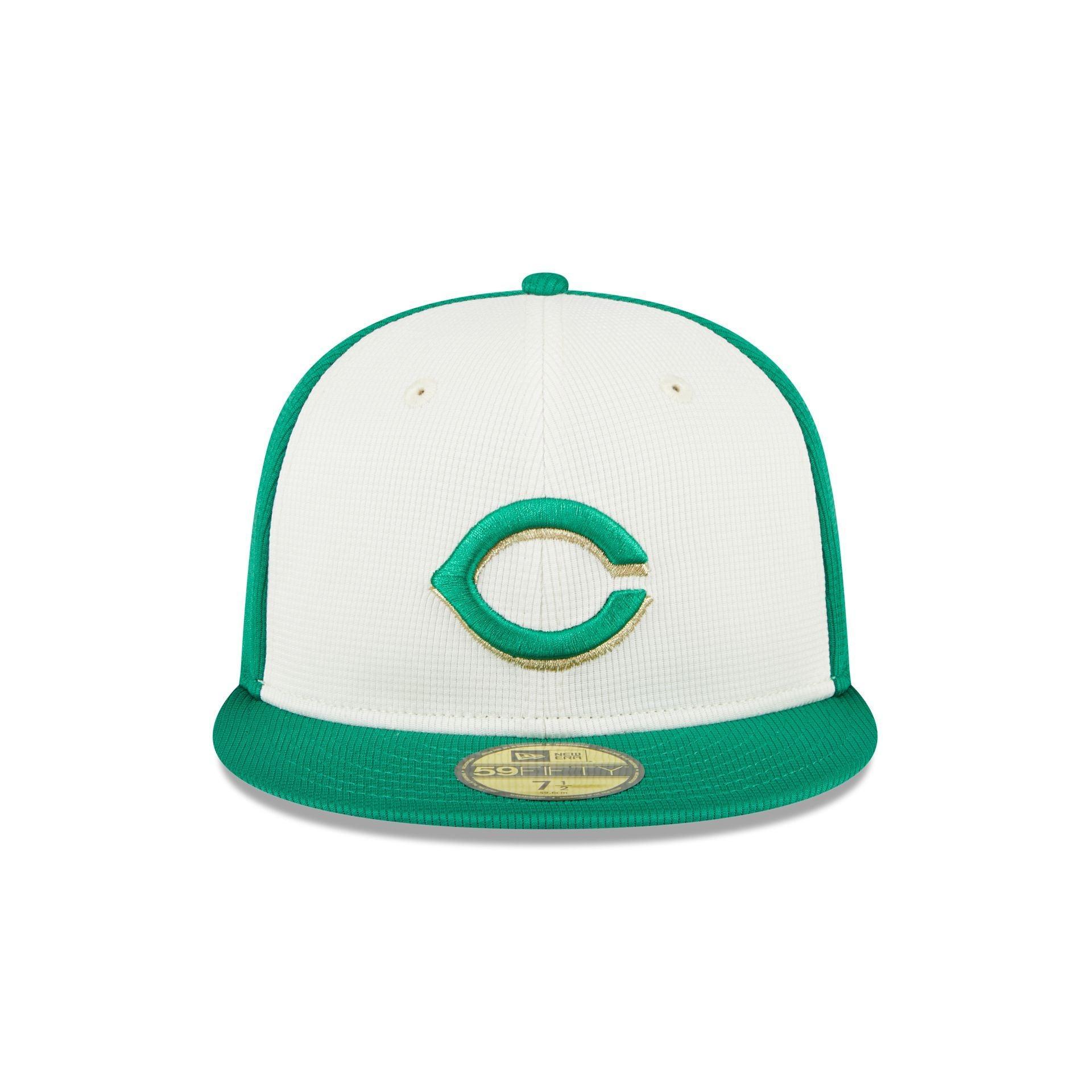 Cincinnati Reds St. Patrick's Day 2024 59FIFTY Fitted Hat Male Product Image