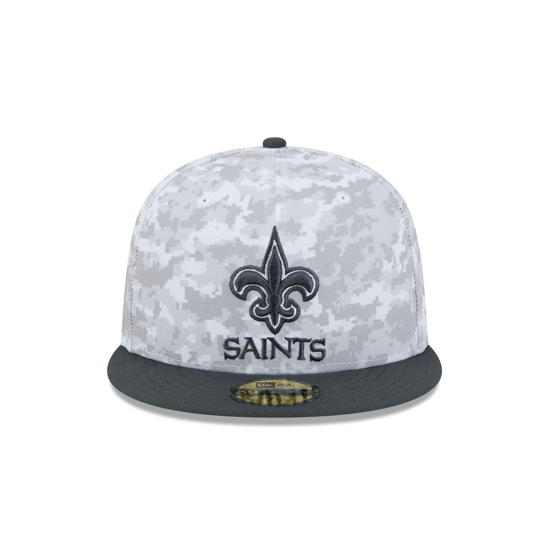 New Orleans Saints 2024 Salute to Service 59FIFTY Fitted Hat Male Product Image