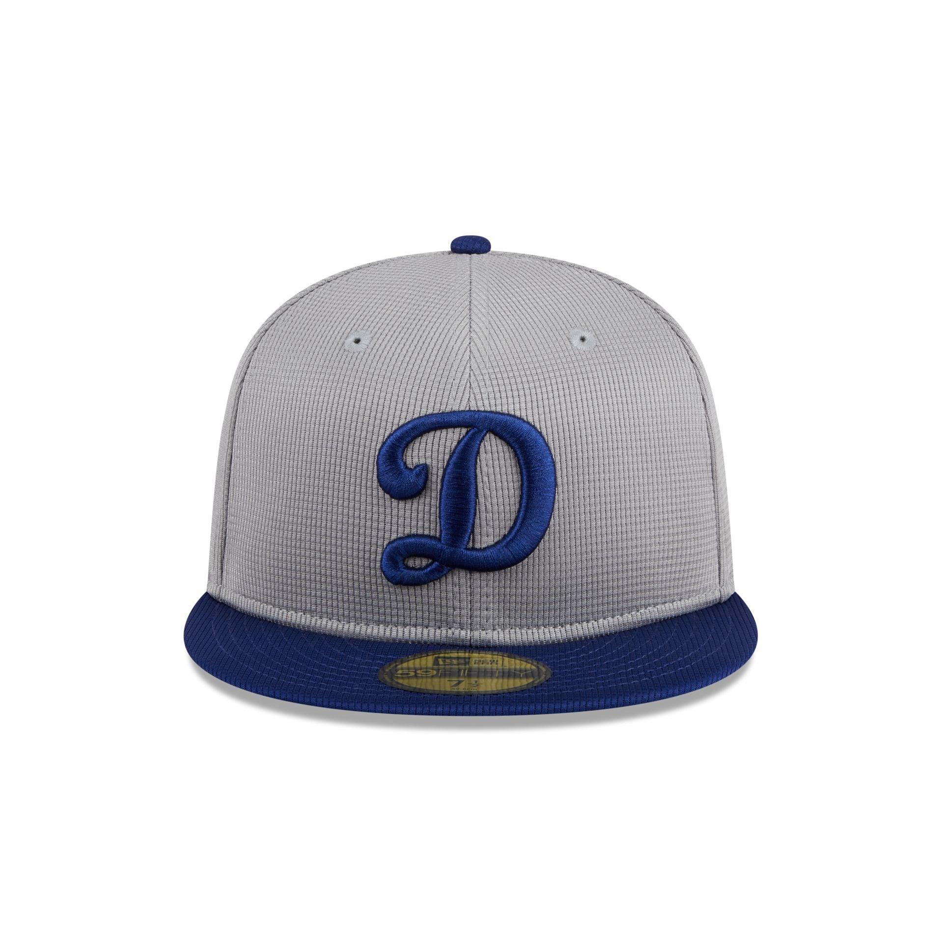 Los Angeles Dodgers 2024 Batting Practice Gray 59FIFTY Fitted Hat Male Product Image