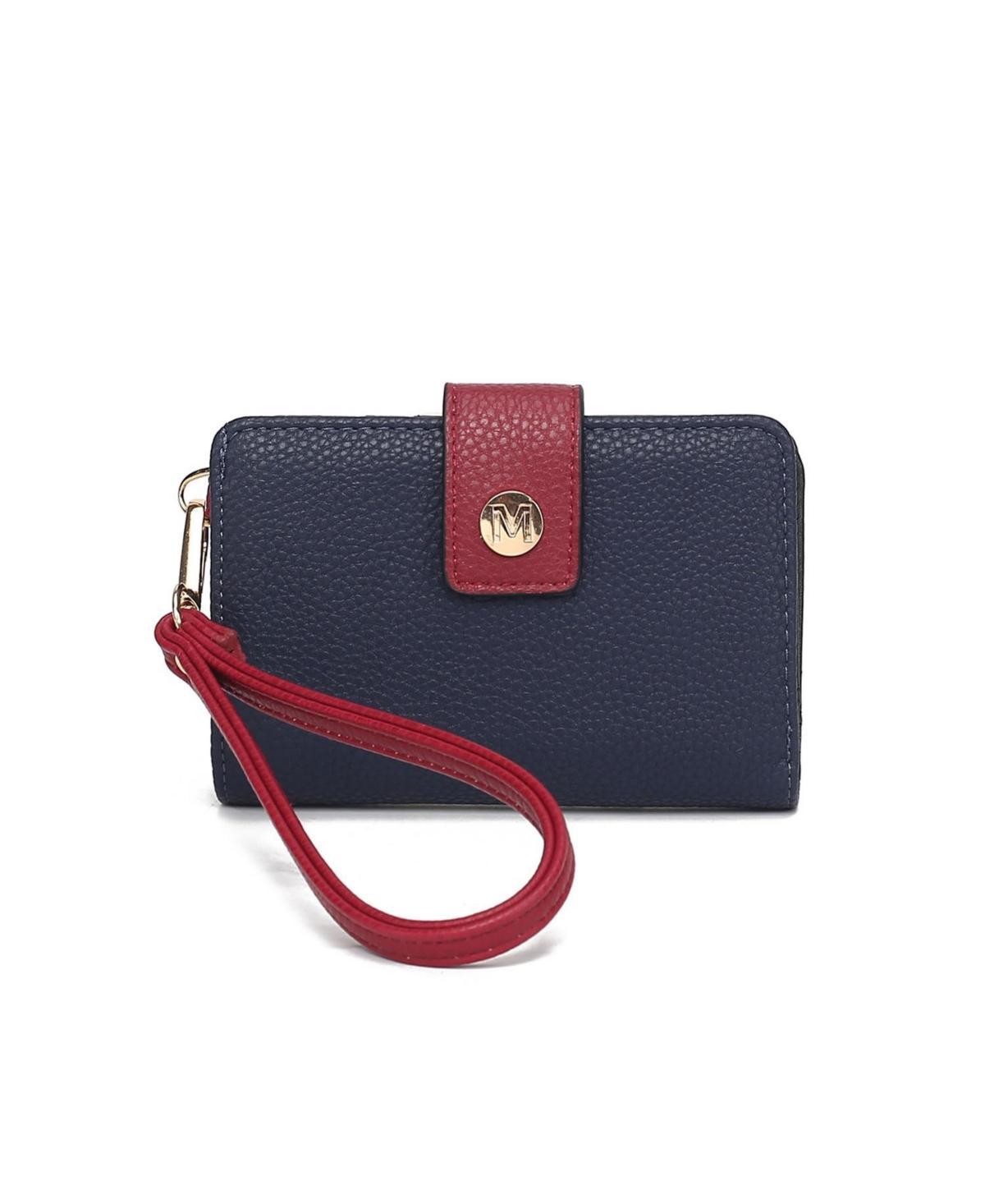 Mkf Collection Shira Color Block Women s Wallet with wristlet by Mia K Product Image