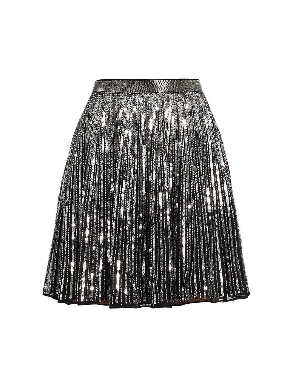 Womens Separates Sequin Miniskirt Product Image