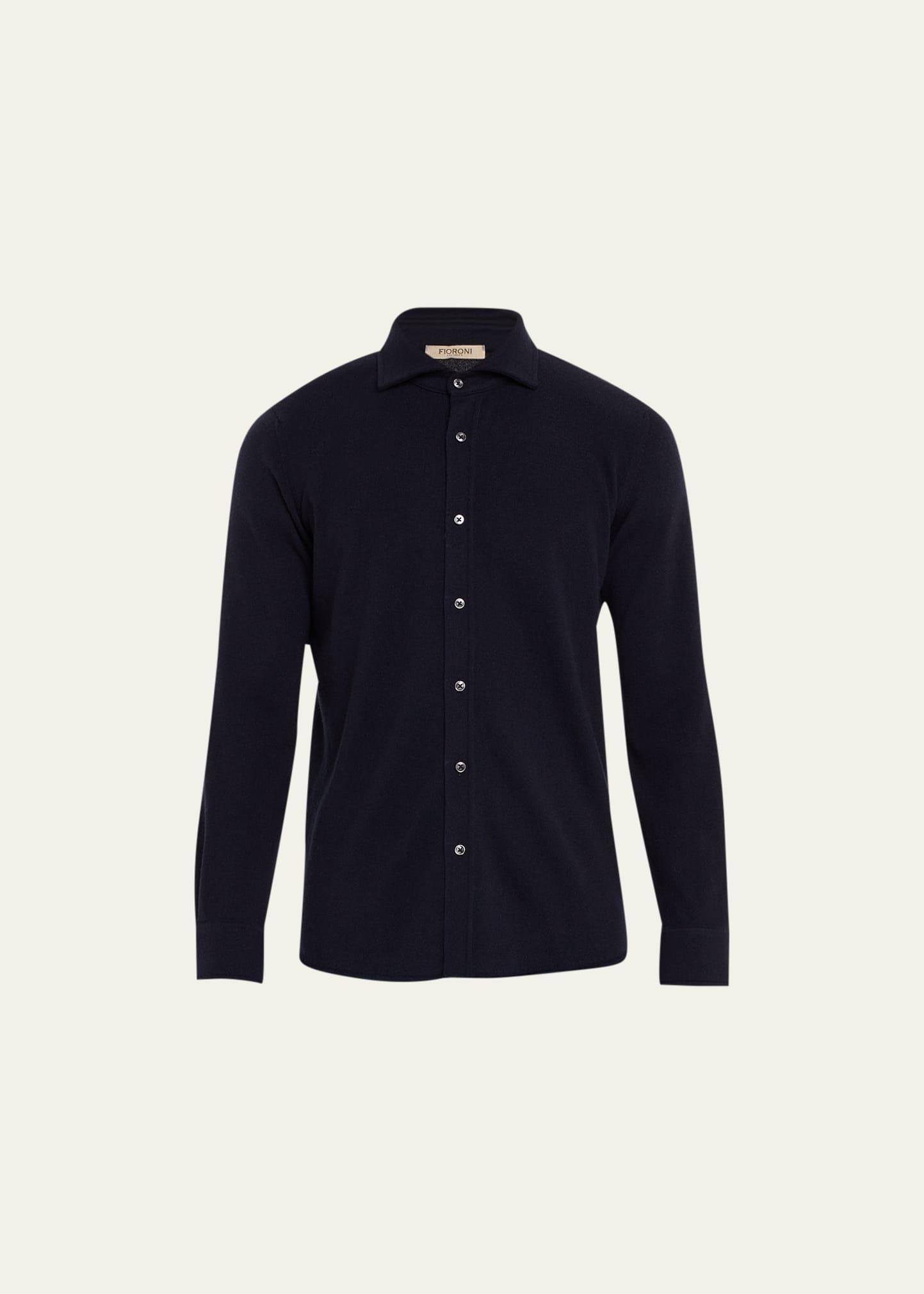 Mens Cashmere Sport Shirt Product Image