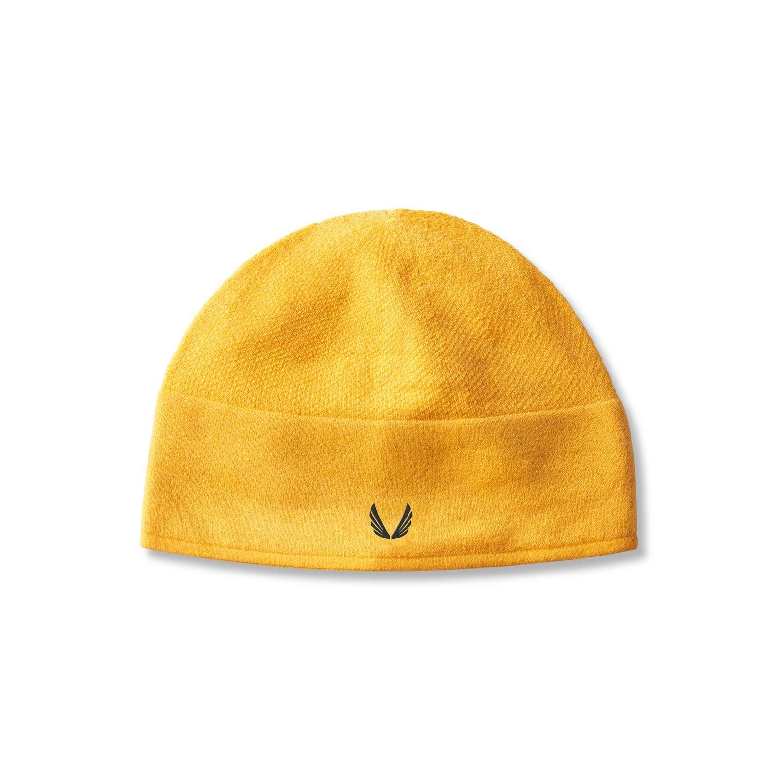 0936. Merino Wool Skull Cap - Amber "Wings" Product Image