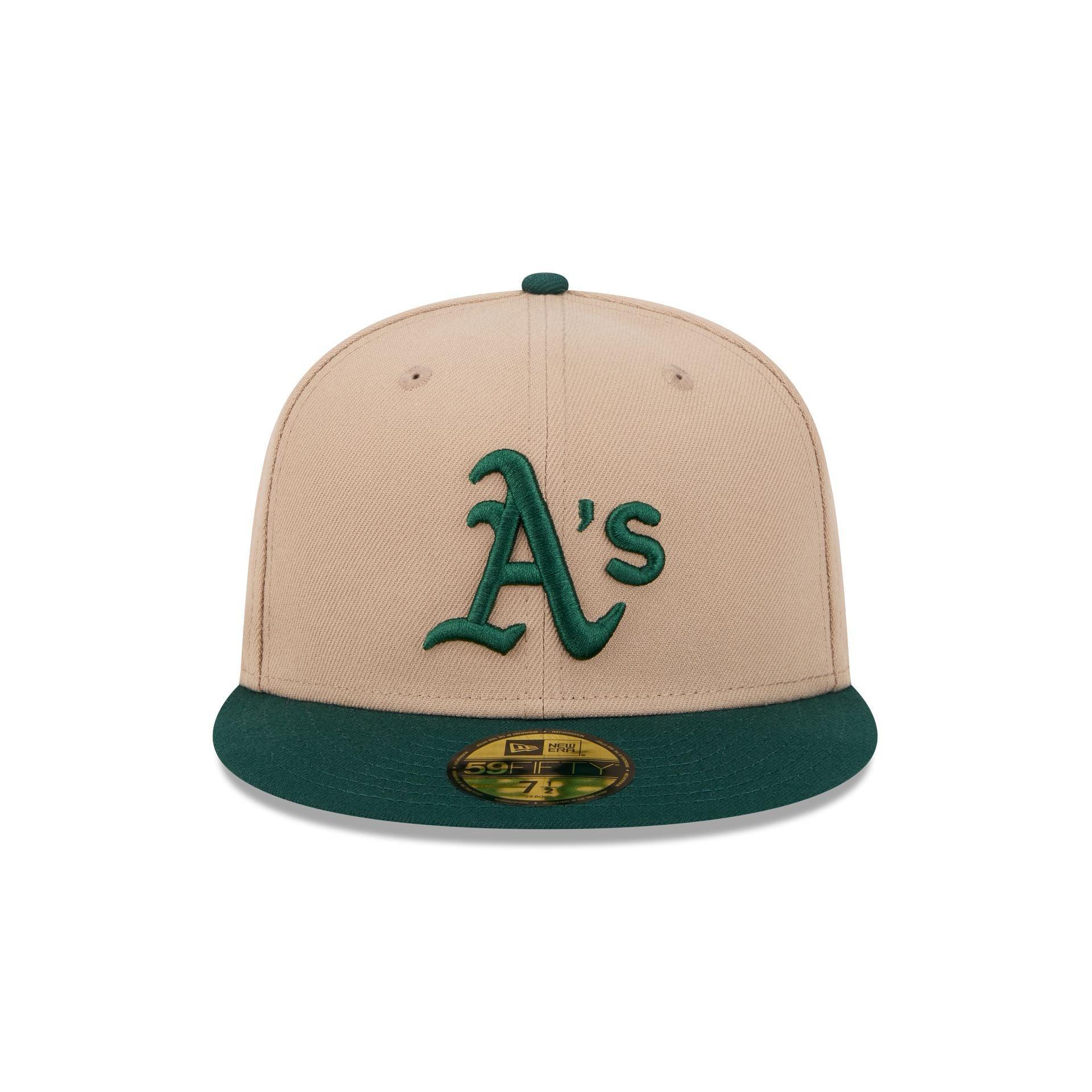 Oakland Athletics Camel 59FIFTY Fitted Hat Male Product Image