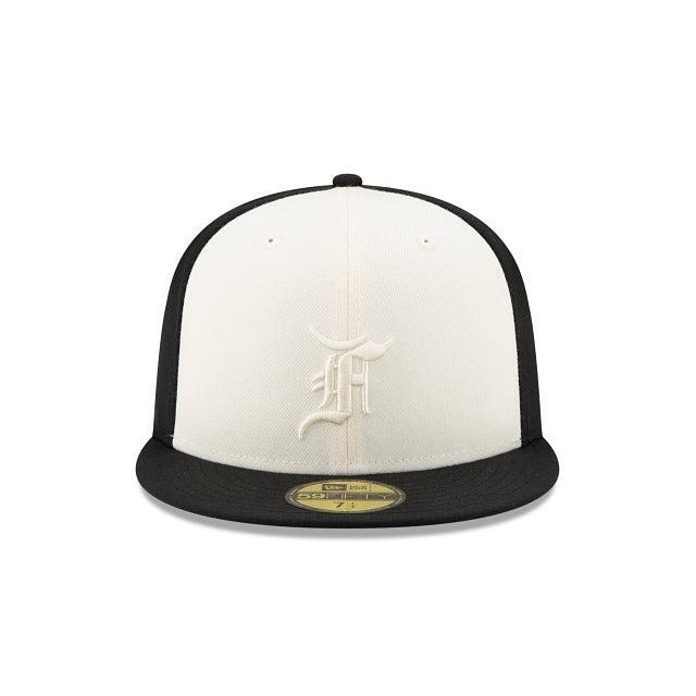 Essentials By Fear Of God Black 59FIFTY Fitted Hat Male Product Image