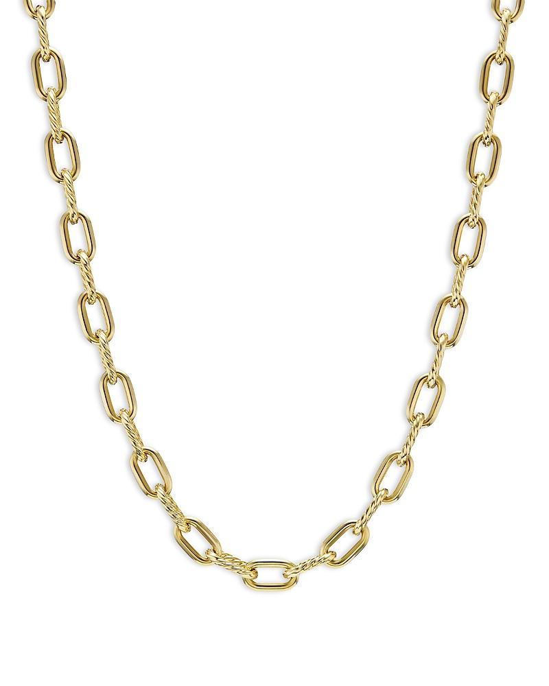 Womens DY Madison Chain Necklace In 18K Yellow Gold Product Image