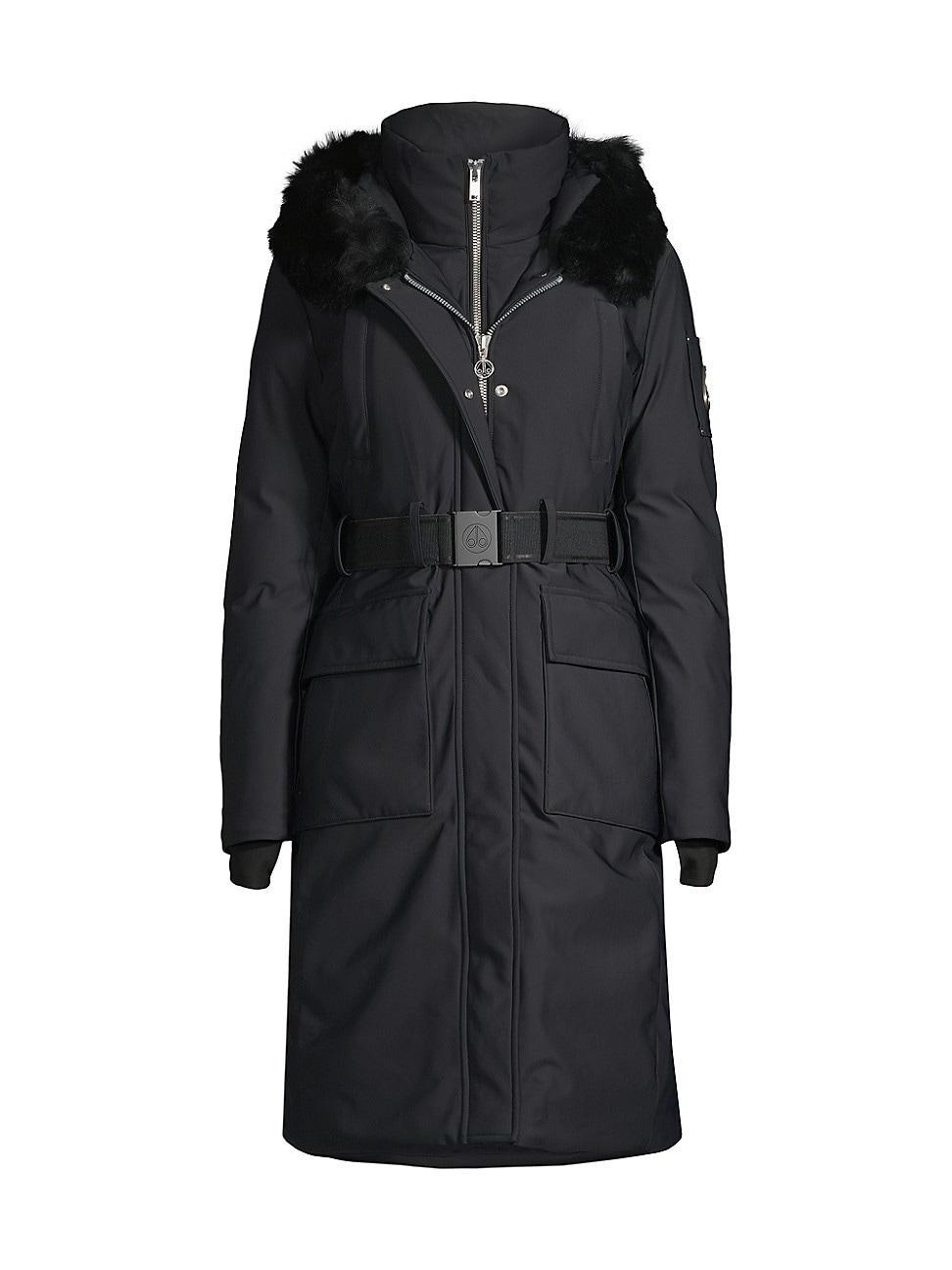 Moose Knuckles Alpharetta Belted 800 Fill Power Down Parka Product Image