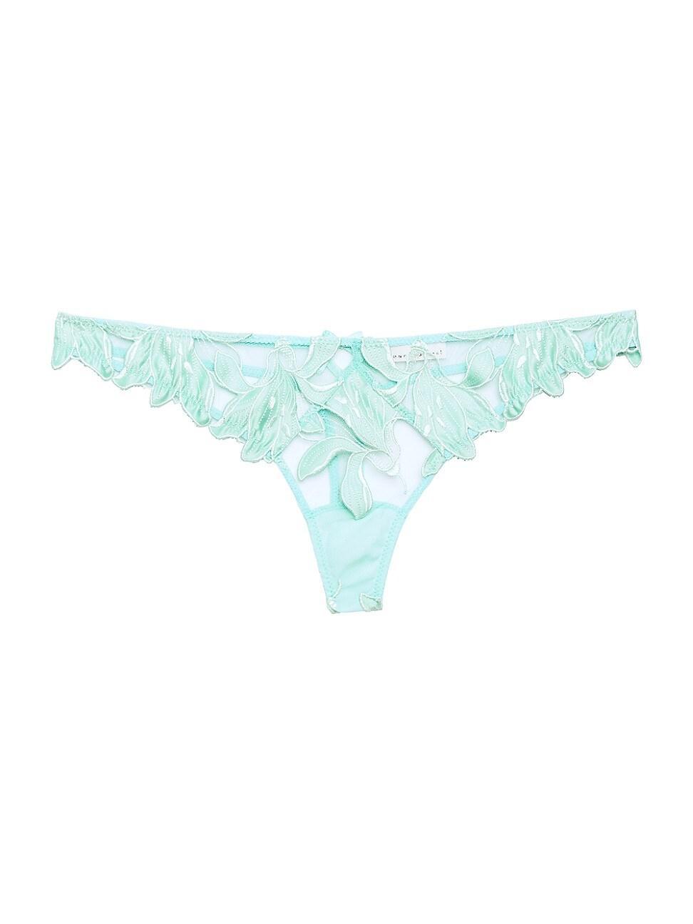 Womens Lily Lace Thong Product Image