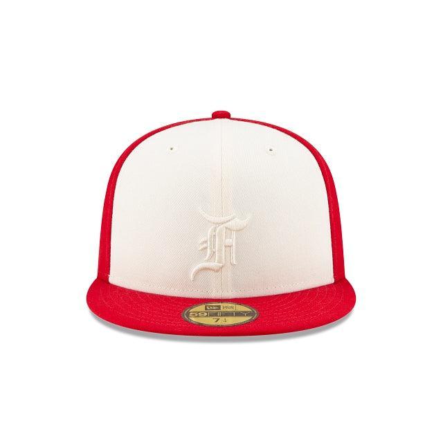 Essentials By Fear Of God Scarlet 59FIFTY Fitted Hat Male Product Image