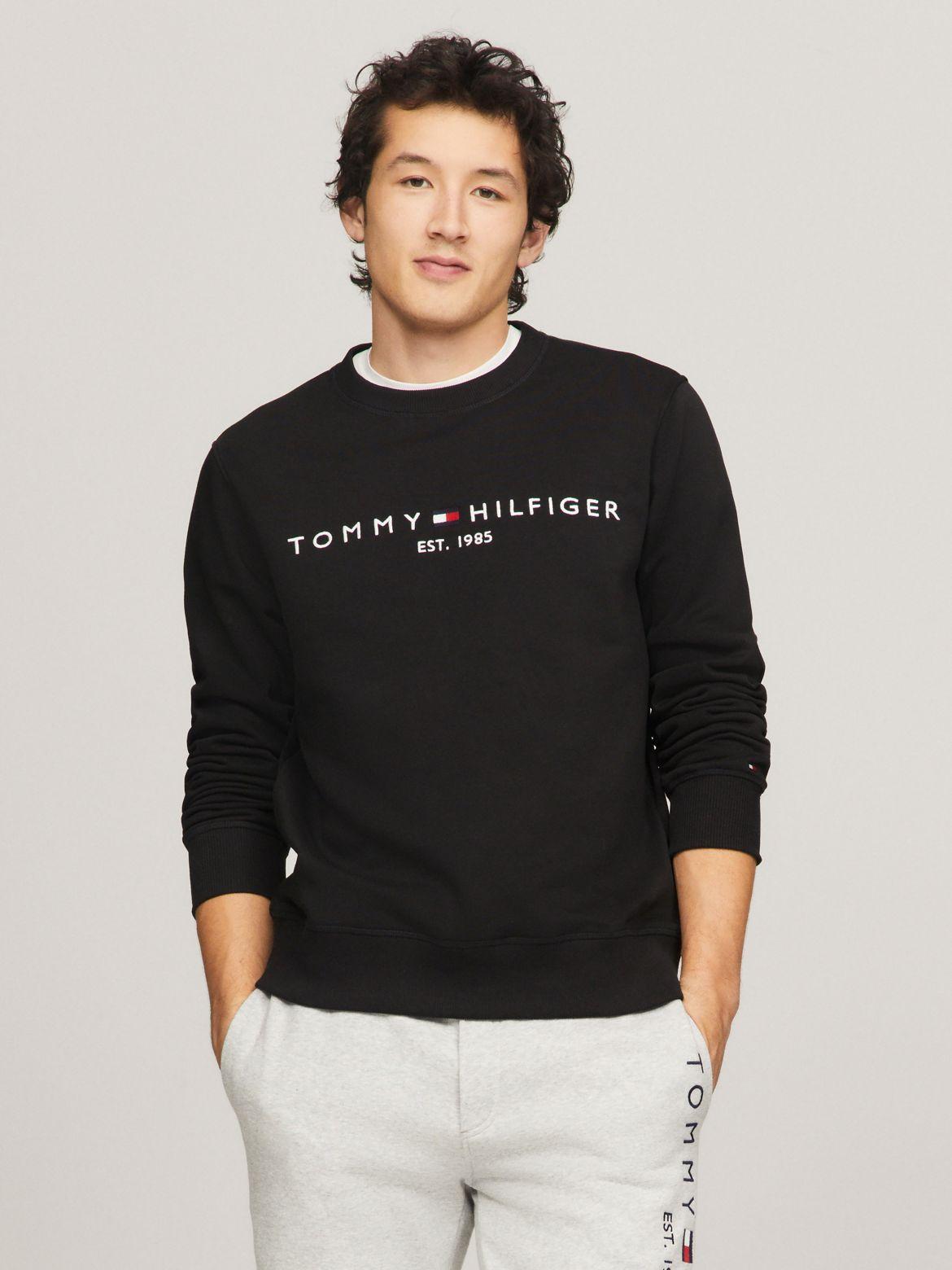 Tommy Hilfiger Men's Embroidered Tommy Logo Sweatshirt Product Image