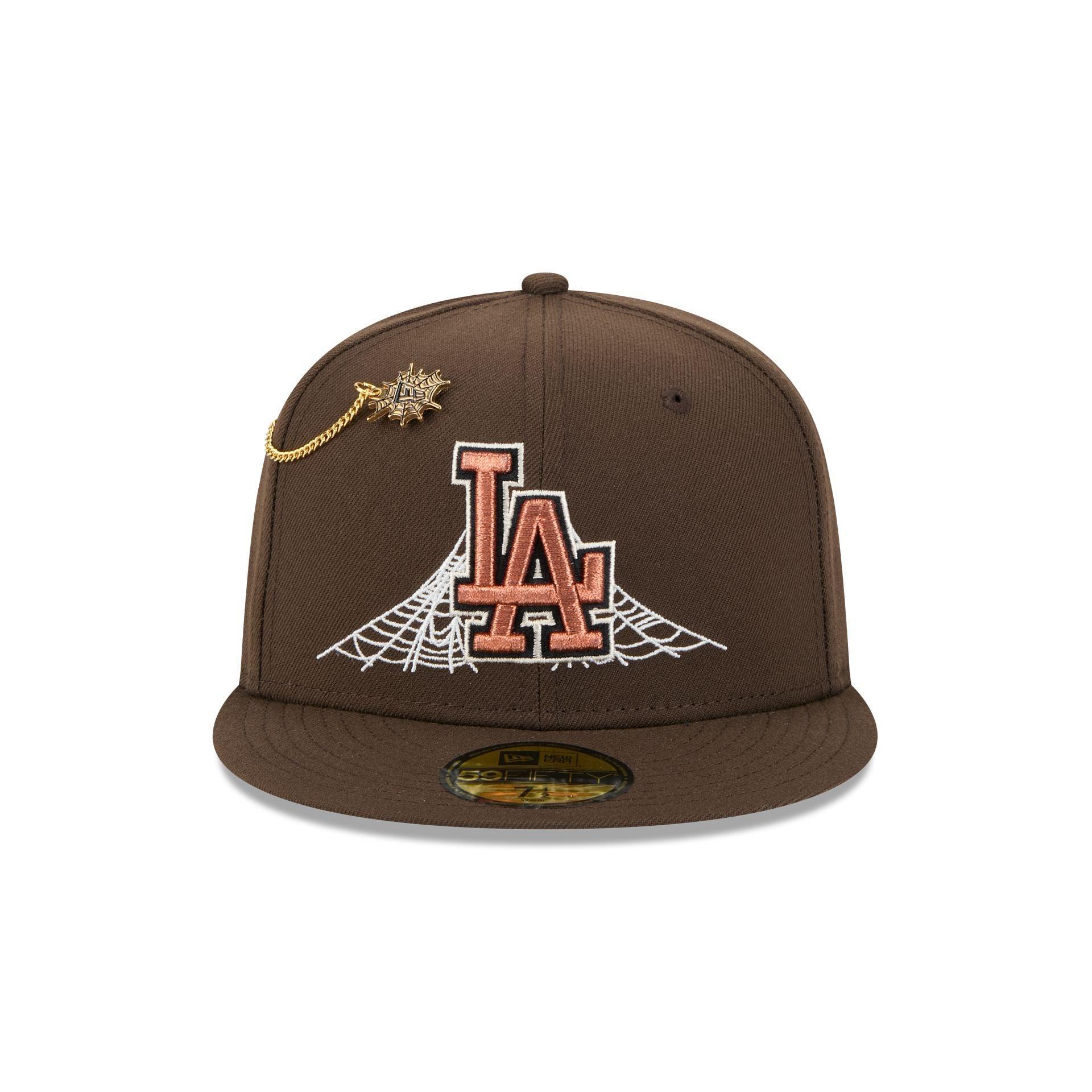 Los Angeles Dodgers Spider Pin 59FIFTY Fitted Hat Male Product Image