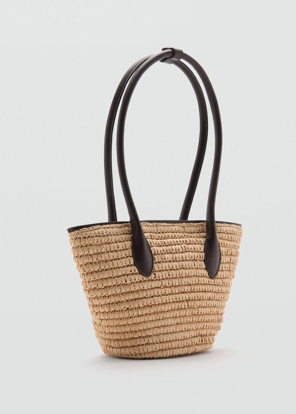 MANGO - Natural fibre carrycot bag - One size - Women Product Image