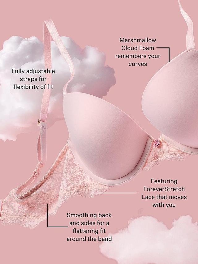 Smooth & Lace Push-Up Bra Product Image