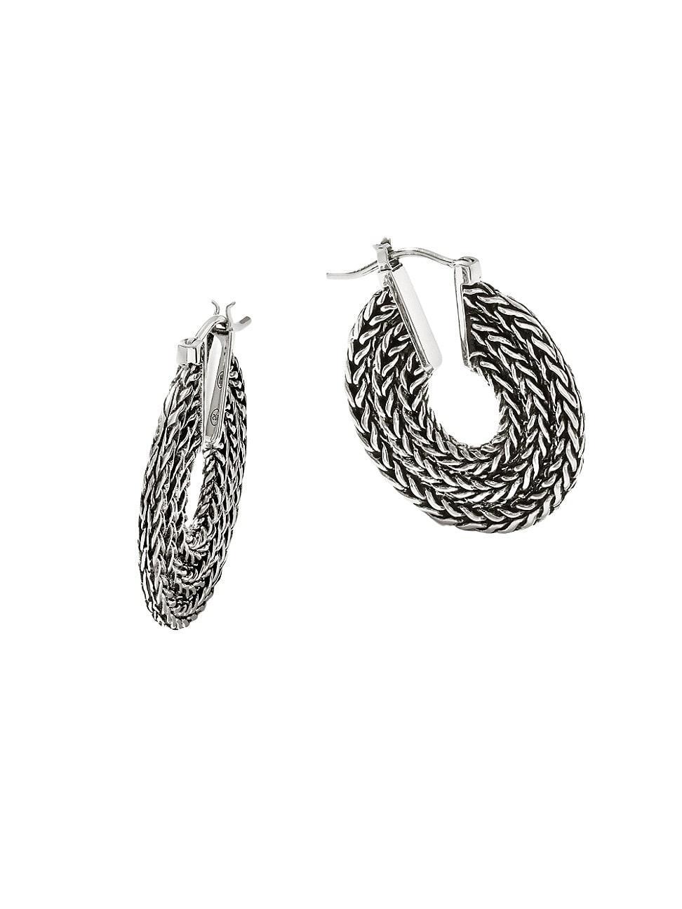 John Hardy Classic Chain Hoop Earrings Product Image