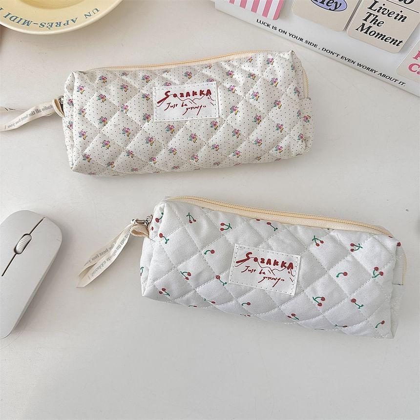 Lettering Tag Cosmetic Pouch Product Image