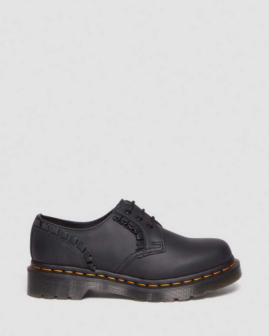 1461 Women's Frill Nappa Leather Oxford Shoes Product Image