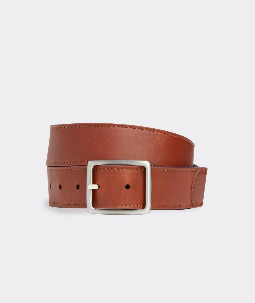 Leather & Webbing Reversible Belt Product Image