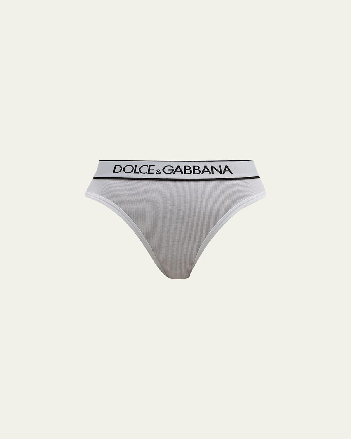 Womens Contrast Logo Briefs Product Image