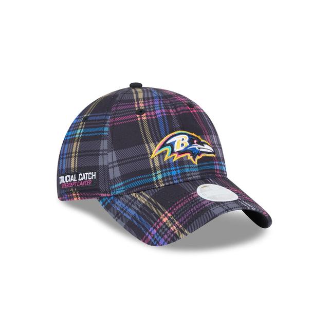 Baltimore Ravens 2024 Crucial Catch Women's 9TWENTY Adjustable Hat Female Product Image