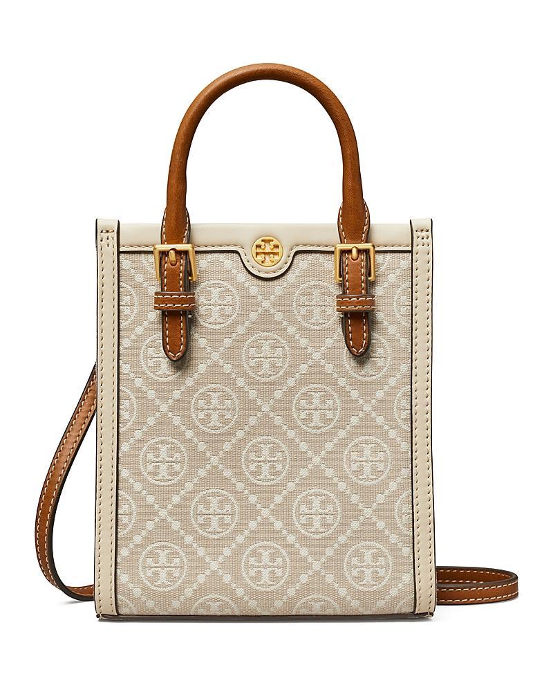 Womens T Monogram Jacquard Mini Tote Product Image