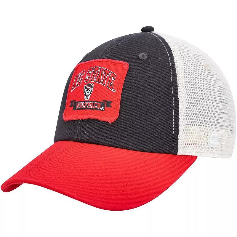 Mens Colosseum Charcoal NC State Wolfpack Objection Snapback Hat Product Image