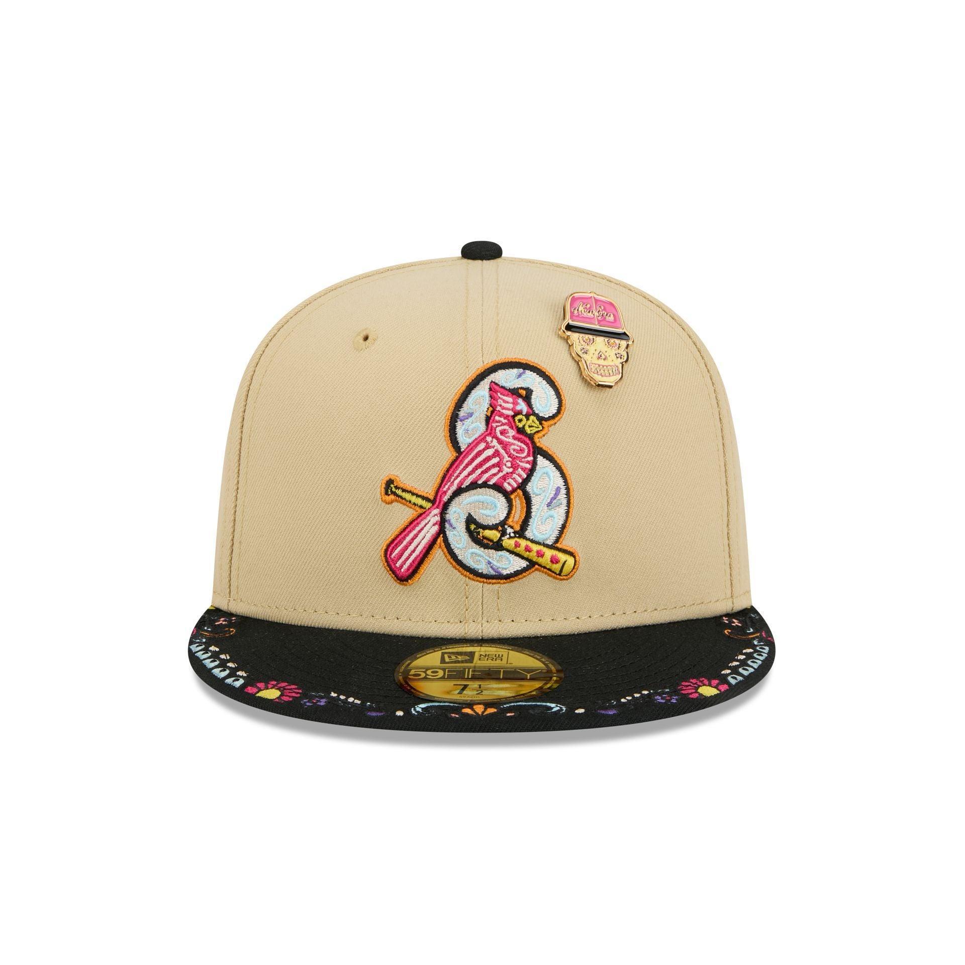 Springfield Cardinals Skull Pin 59FIFTY Fitted Hat Male Product Image