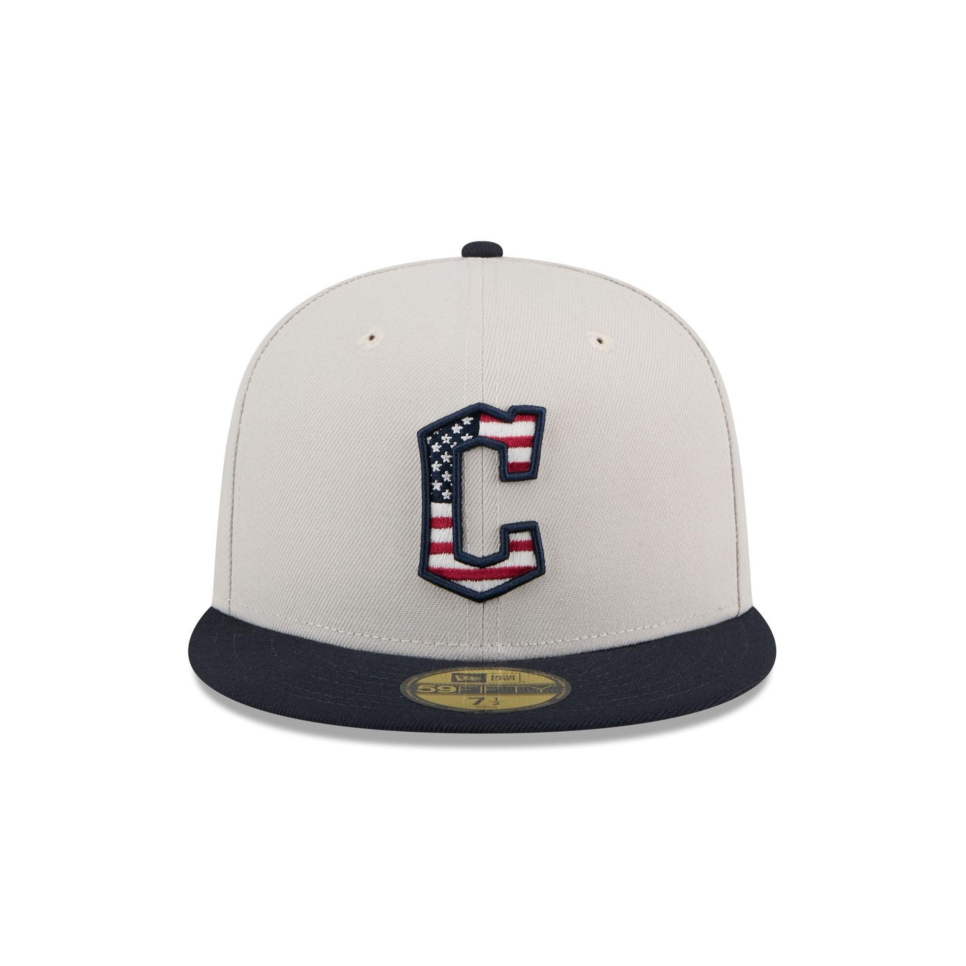 Cleveland Guardians Independence Day 2024 59FIFTY Fitted Hat Male Product Image