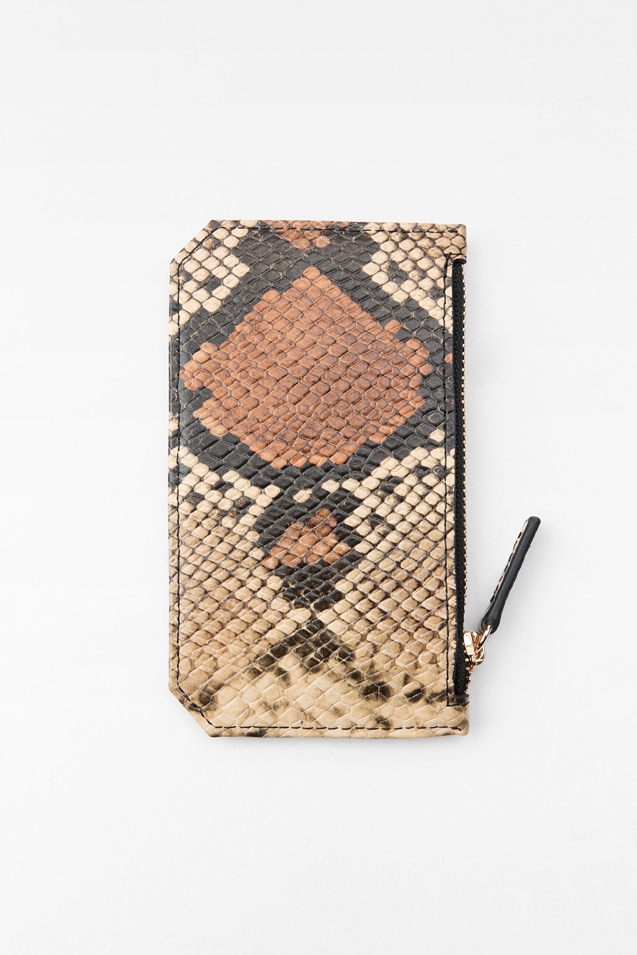 ANIMAL PRINT LEATHER WALLET Product Image