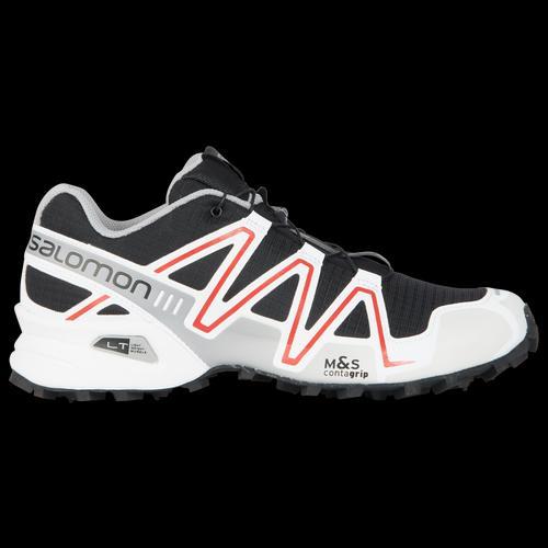 Salomon Mens Speedcross 3 - Running Shoes Black/White/Goji Berry Product Image