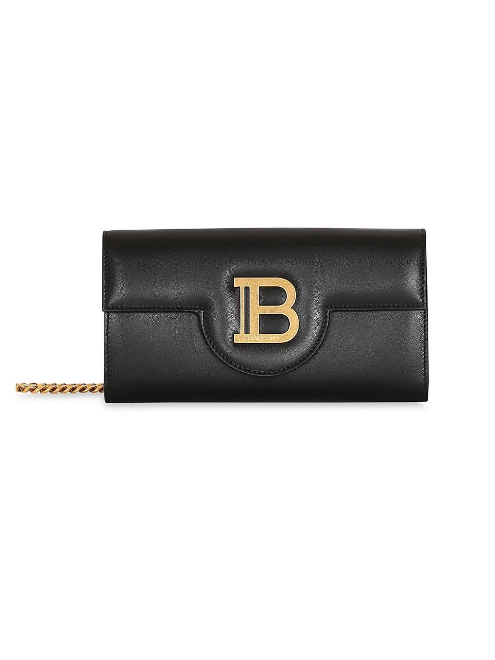 Balmain B-Buzz Calfskin Leather Wallet on a Chain Product Image