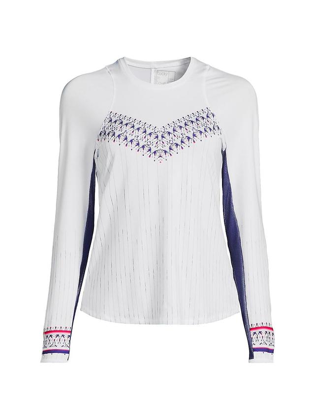 Womens Berry Buzz Long-Sleeve Top Product Image