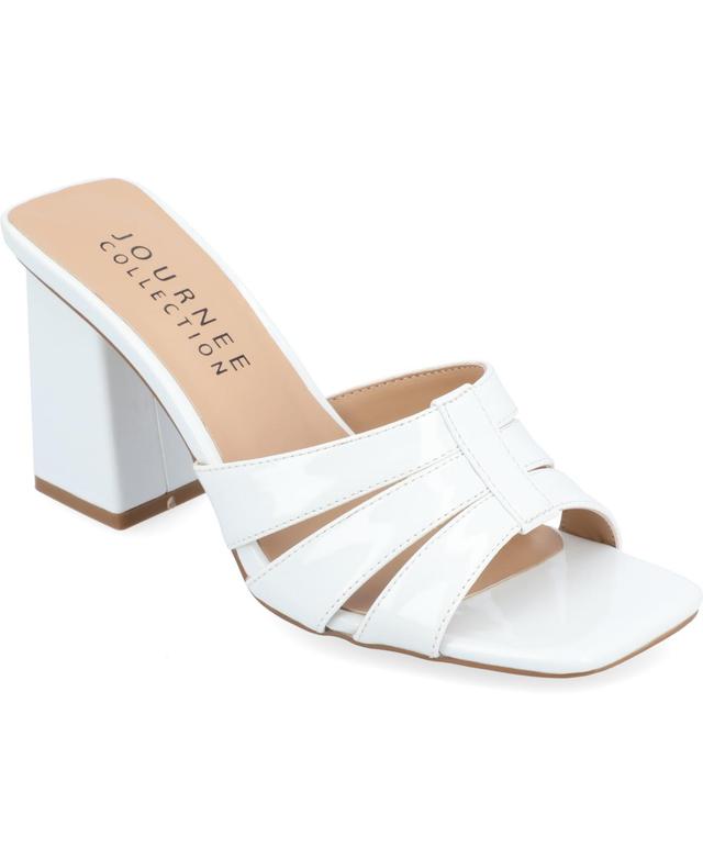 Journee Collection Womens Ellington Block Heel Dress Sandals Product Image