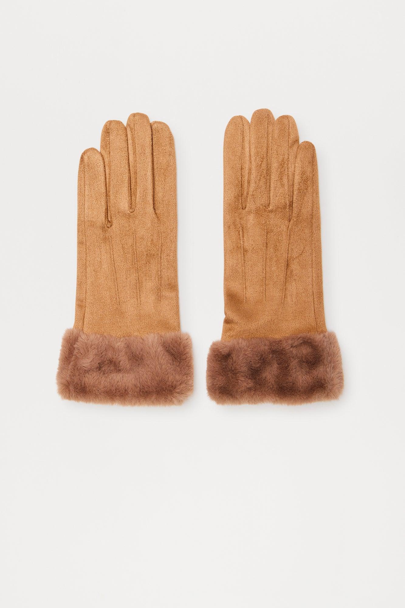 Winter's In New York Glove - Nude Product Image