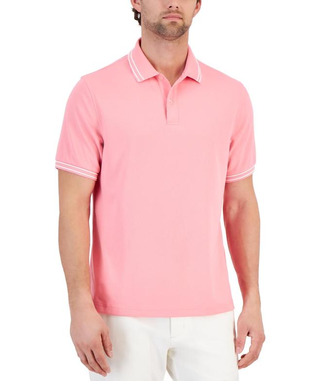 Club Room Mens Performance Stripe Polo, Created for Macys Product Image