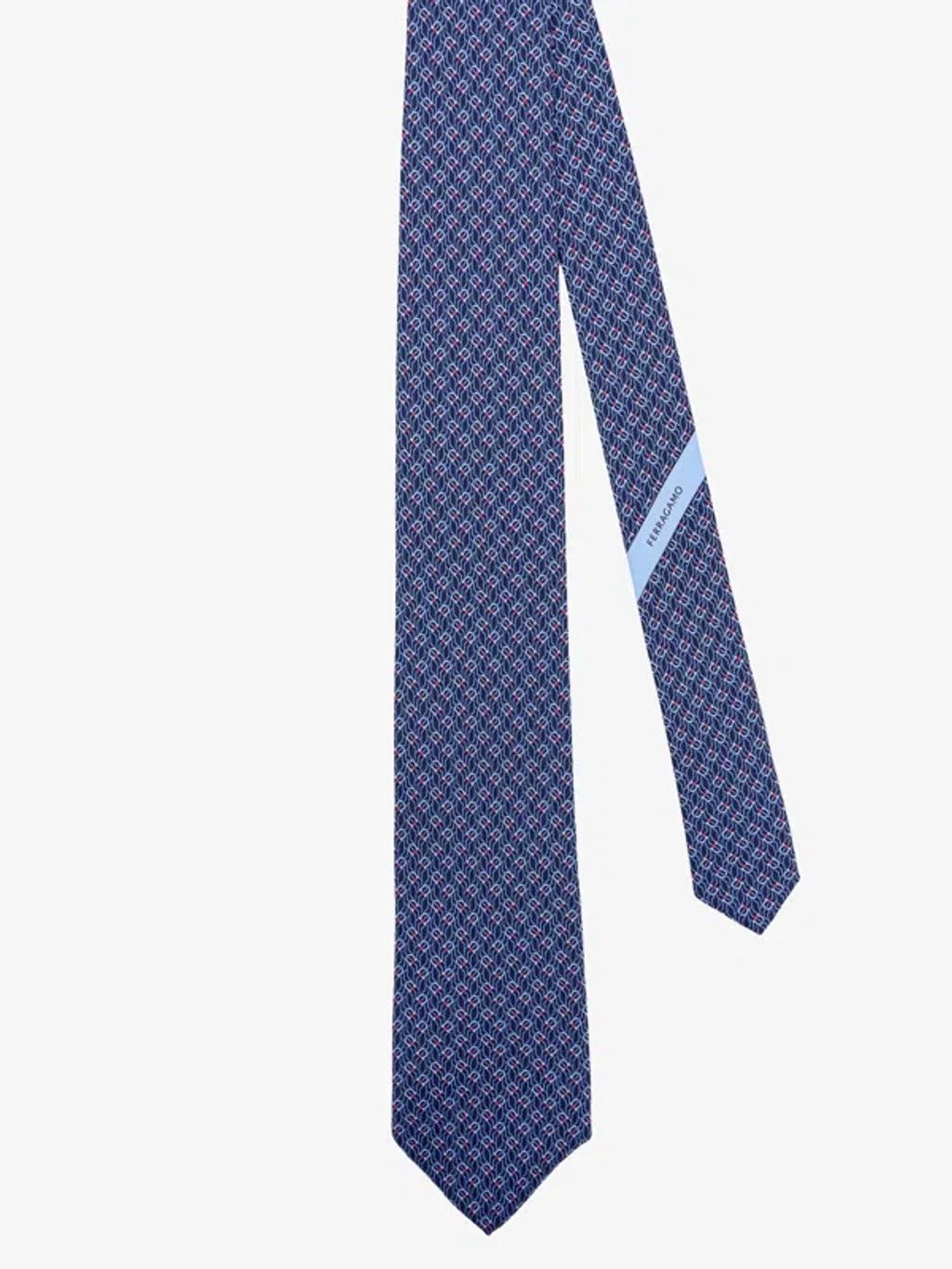 FERRAGAMO Tie In Blue Product Image