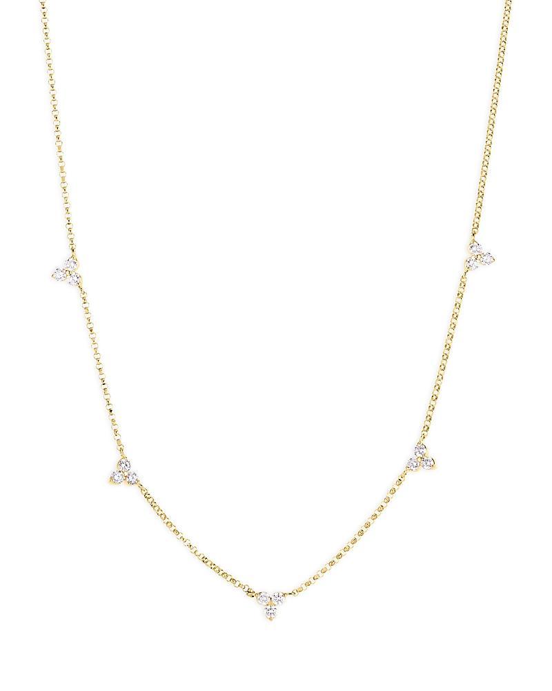 Womens Love In Verona 18K Yellow Gold & Diamond Necklace Product Image