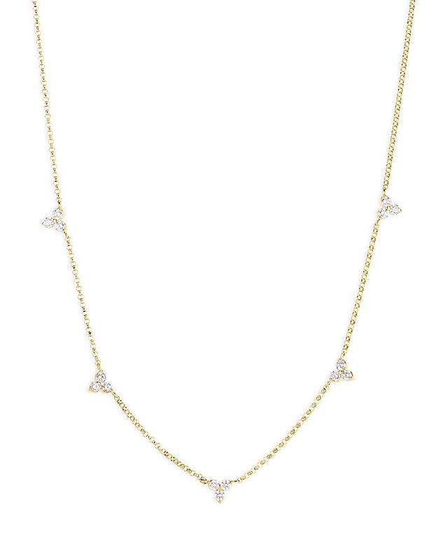 Womens Love In Verona 18K Yellow Gold & Diamond Necklace Product Image