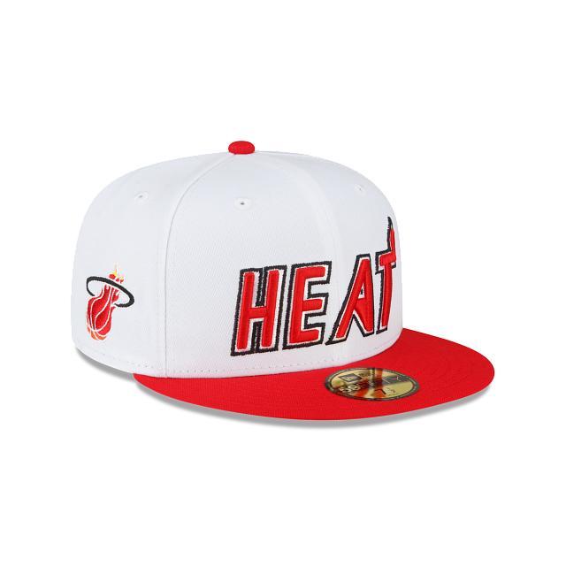 Miami Heat Classic Edition 59FIFTY Fitted Hat Male Product Image