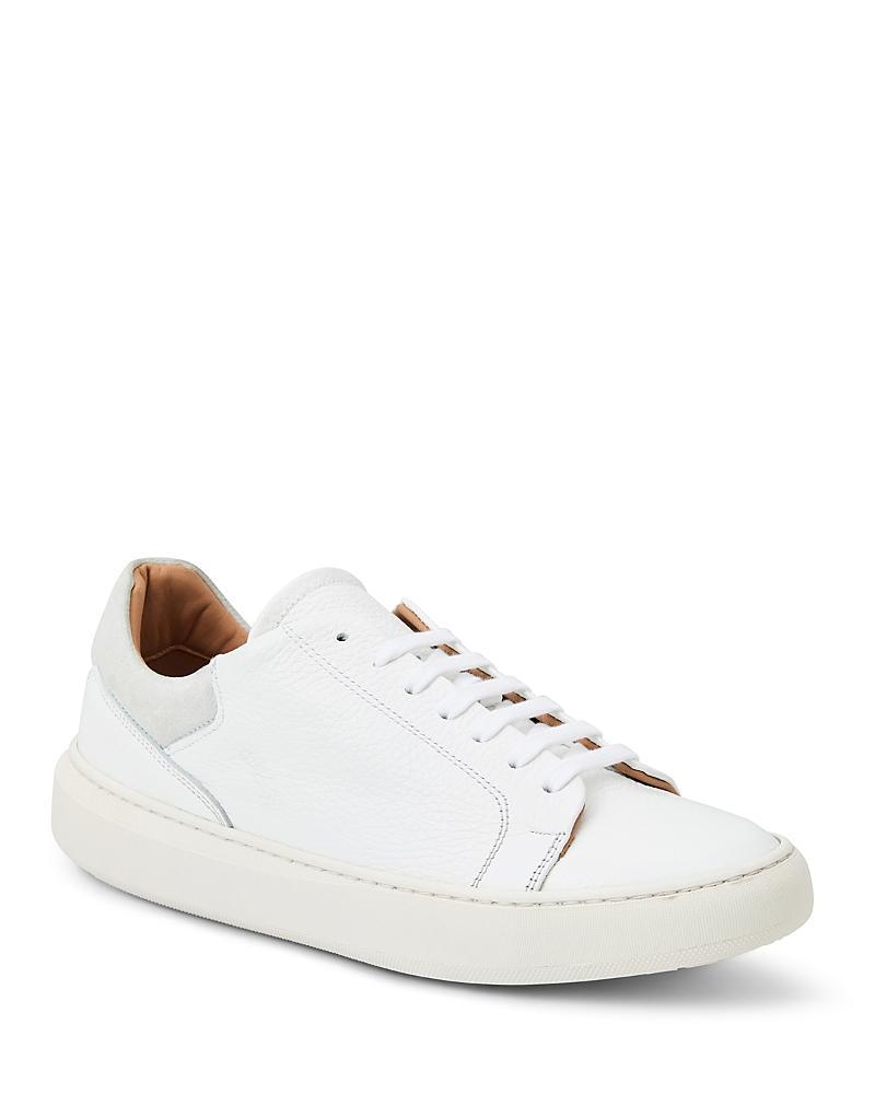 Bruno Magli Mens Salvatore Leather Sneakers Product Image