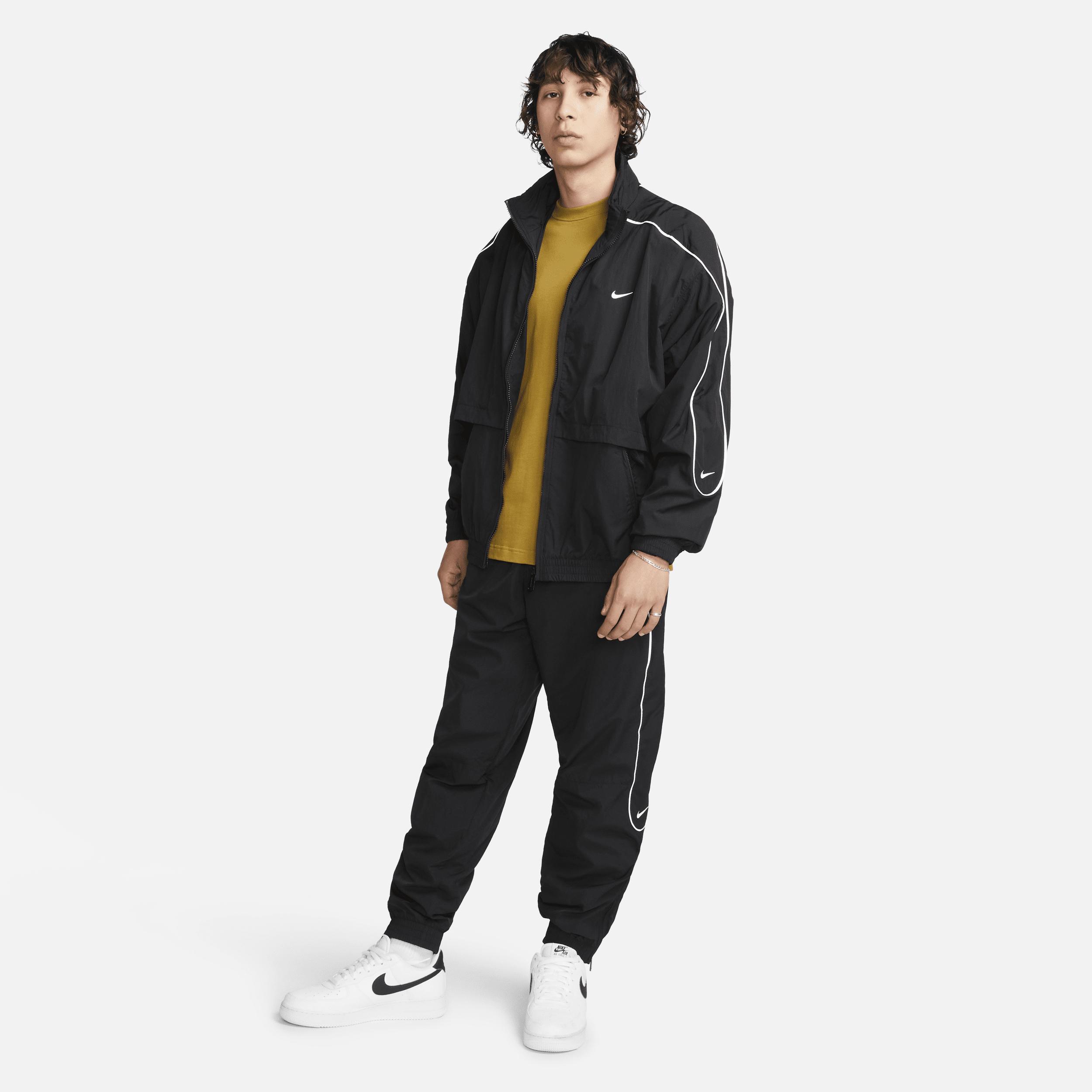 Mens Nike Sportswear Solo Swoosh Woven Track Jacket Product Image