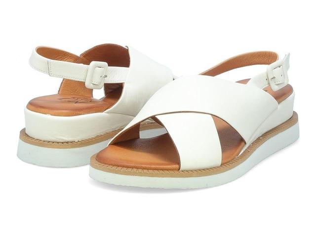 Miz Mooz Ella (Cream) Women's Dress Sandals Product Image